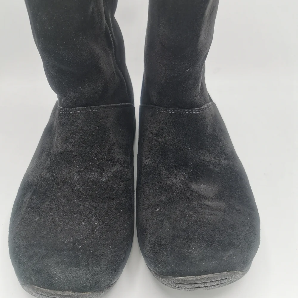 SIZE 8 Merrell Primo Chill Massif, Black Suede Boots EUC B61 - Picture 2 of 10